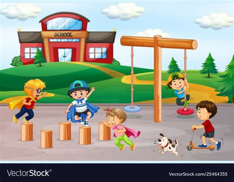 Download High Quality Playground Clipart School Transparent Png Images