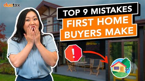 top 9 mistakes first home buyers make youtube