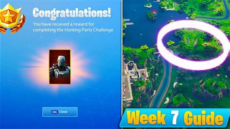 All assets belong to epic games. Fortnite WEEK 7 CHALLENGES GUIDE! - Hunting Party UNLOCKED ...