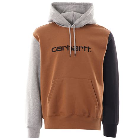 Carhartt WIP Hooded Tricol Sweatshirt | Hamilton Brown | I028353-HZ