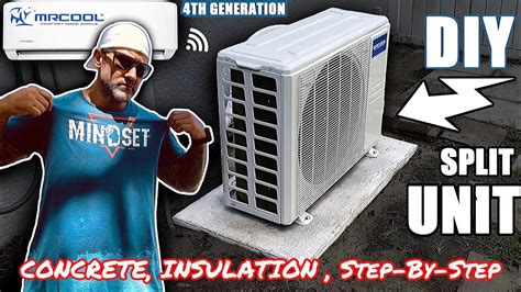 Mr Cool Diy 4th Generation 18k Btu Garage Install Youtube