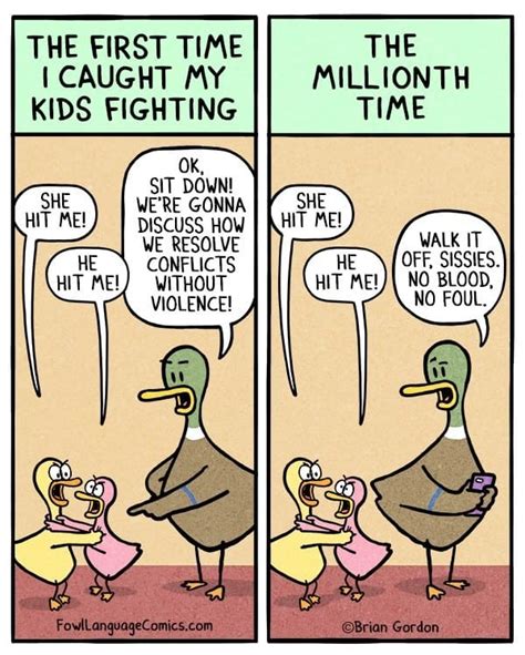 Relatable Duck On Sibling Fights Enchanted Little World