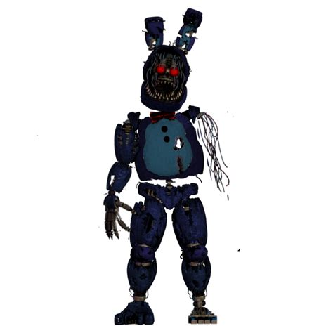 Nightmare Withered Bonnie V3 Nightmare Bonnie Render By Hectormkg R