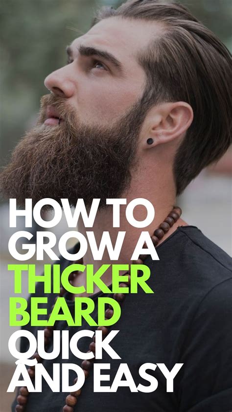 Thicker Beard Growing A Thicker Beard Is Easy With These 5 Steps