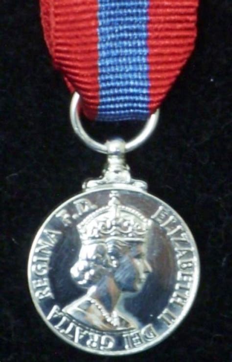 Worcestershire Medal Service Imperial Service Medal Eiir