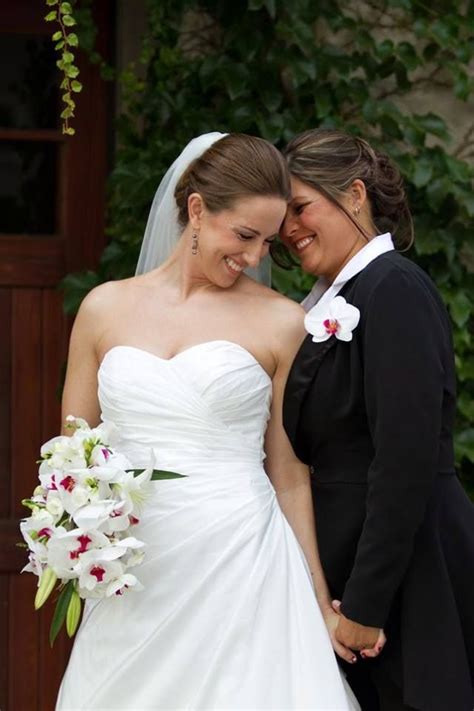 Two Brides Are Better Than One Lesbian Wedding Photos Lesbian