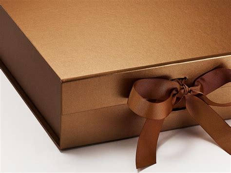 Copper Large T Boxes Ideal Wedding T Packaging Foldabox Uk And