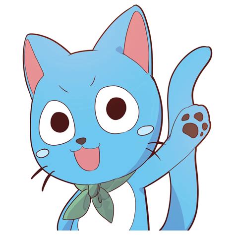 Happy High Five Fairy Tail Hentaku Anime Stickers
