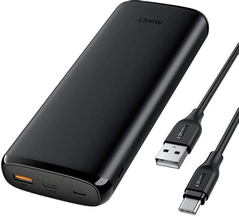 Amazon Aukey Portable Charger Usb C Power Bank 20000mah With 18w Pd