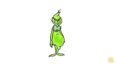 How To Draw The Grinch Art For Kids Hub Howto Techno