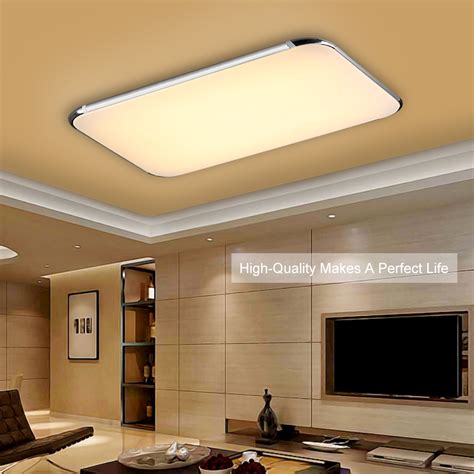 Review on the best led flush mount ceiling lights available. 40W LED Ceiling Light Fixture Lamp Flush Mount Room ...
