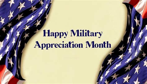 Military Appreciation Month Wishes And Quotes Wishesmsg