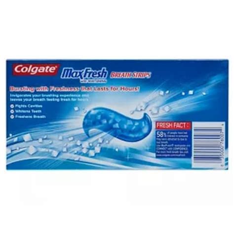 Colgate Max Fresh Toothpaste With Mini Breath Strips Cool Mint 6oz 1