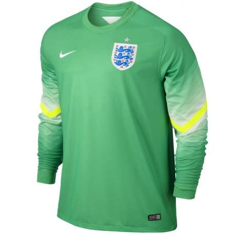 Beide trugen das erste länderspiel aus. England Nationalmannschaft Weg Torwart Shirt 2014/15 ...
