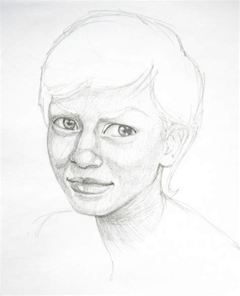 Pencil Sketches And Drawings How To Draw A Self Portrait