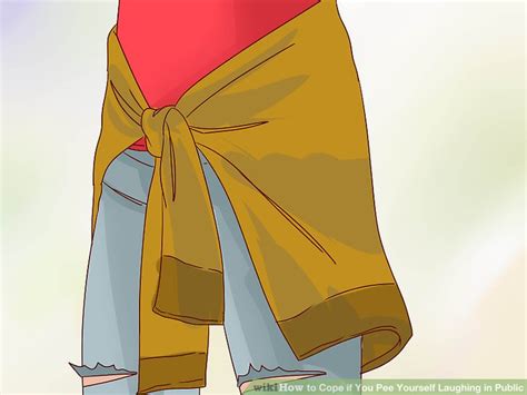 3 Ways To Cope If You Pee Yourself Laughing In Public Wikihow