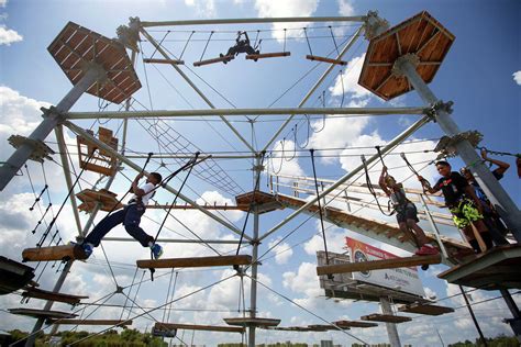 Ropes course offers adventurers a lesson in overcoming obstacles