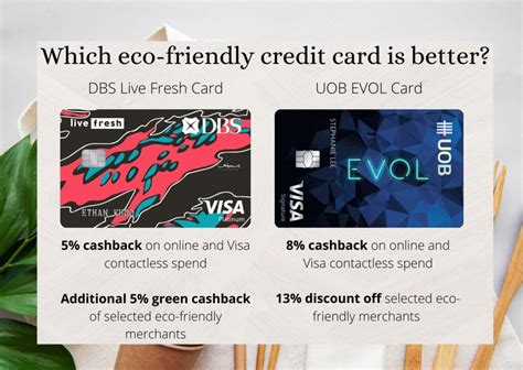 2 Eco Friendly Credit Cards In Singapore For The Eco Conscious And