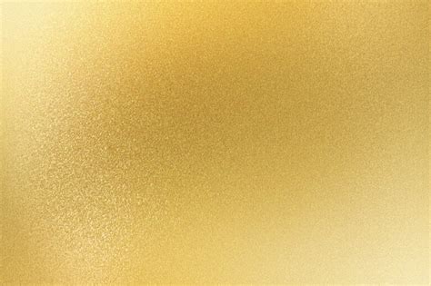 Shiny Light Gold Metallic Sheet Abstract Texture Background Stock Photo