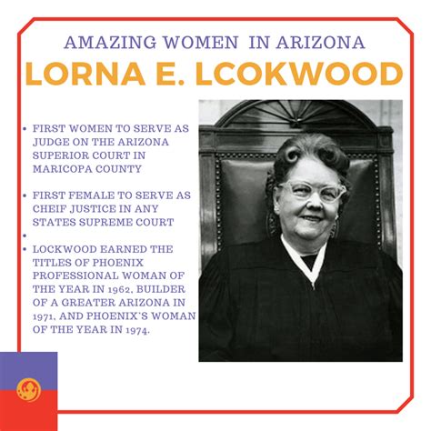 Amazing Women In Arizona History Lorna E Lockwood