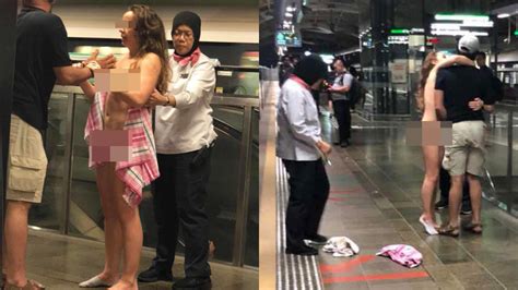 Woman Who Stripped Naked At Pioneer Mrt Station Arrested