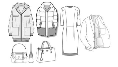 I Will Design A Fashion Cad Illustration Flats Technical Drawings