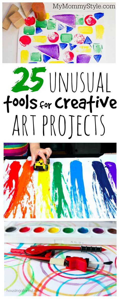 25 Tools For Creative Art Projects My Mommy Style Toddler Art