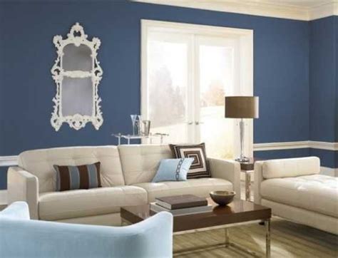 Beige And Blue Contrast Walls Behr Paint Colors Interior Beautiful
