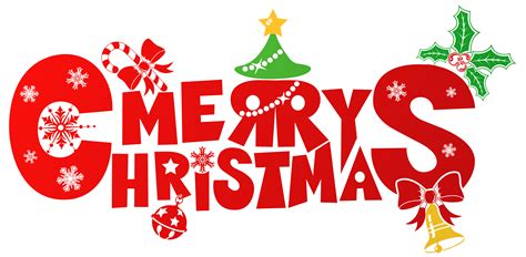 Red Merry Christmas Clipart 10 Free Cliparts Download Images On