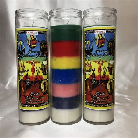 7 Potencias Africanas7 African Powers 7 Color Shango Products