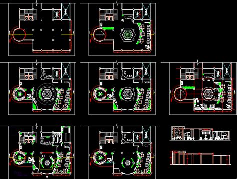 Lobby For Hotel Dwg Block For Autocad • Designs Cad