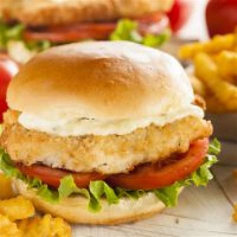 Wendy S Breaded Chicken Burger Recipe Just A Pinch Recipes