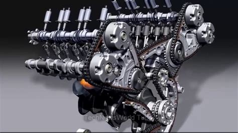 How Car Engines Work 32l V6 Fsi Youtube