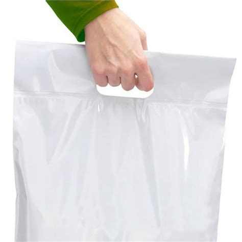 Pack Of 500 Die Cut Zip Lock Bags 13 X 15 Lock Top Handle Polyethylene