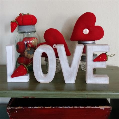 Add Some Love To Your Home With Rustic Wooden Letters