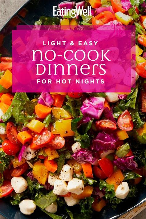 Quick And Refreshing No Cook Dinners For Summer Nights