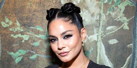 Vanessa Hudgens Wore A Midriff And Back Baring Cutout Dress With Space Buns