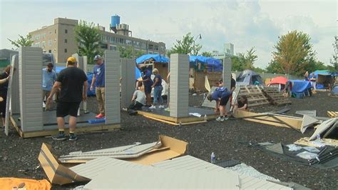 Two Sheds Built At Peace Village For Rochester Homeless Wham
