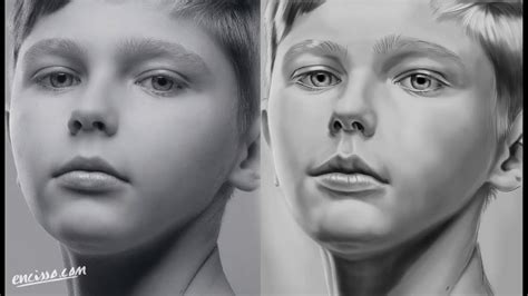 Day 18 How To Draw Realistic Portrait Step By Step For Beginners