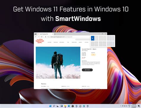 Get Windows 11 Features In Windows 10 With Smartwindows Smartwindows