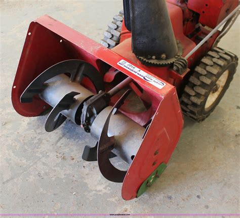 Toro snowblowers are generally reliable machines. Toro 521 snow blower in Derby, KS | Item V9107 sold | Purple Wave
