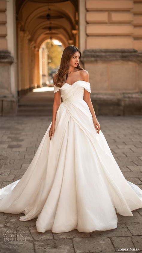 A simple wedding is never quite as complex as the title suggests. Milla Nova's Simply Milla 2020 Wedding Dresses | Wedding ...