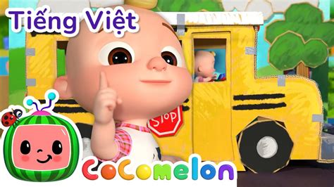 Bánh Xe Của Xe Buýt Cocomelon Lồng Tiếng Việt Karaoke Dành Cho Trẻ