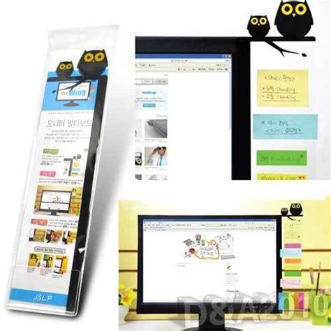 Notesholder, free and safe download. Transparent Computer Monitor Screen Memo Post-it Board ...