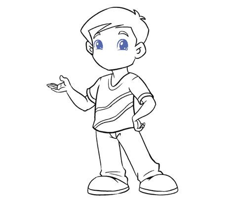 Boy Face Drawing Cartoon At Explore Collection Of