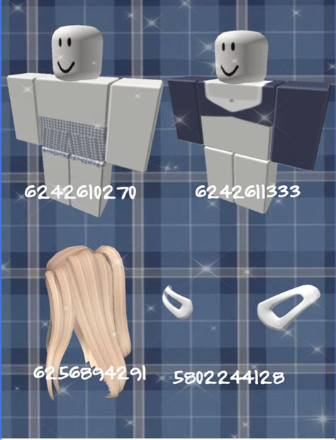 Blue Outfit Not Mine In 2021 Bloxburg Clothes Outfit Codes For