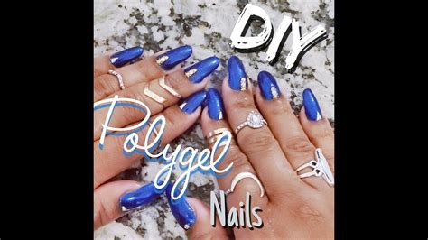 Poly Gel Diy Nails Nail Transformation Youtube