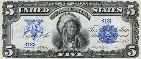 1935 Silver Certificate 5 Dollar Bill Value