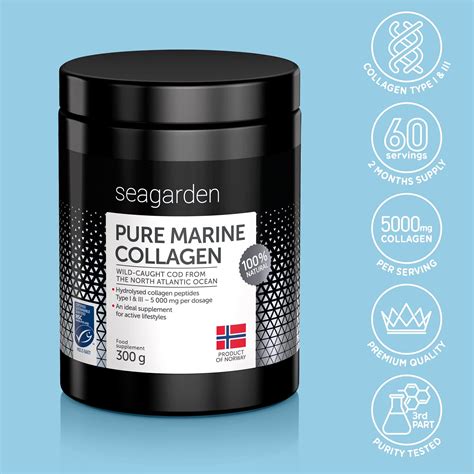 Buy Seagarden Pure Marine Collagen Powder From Wild Caught Arctic Cod