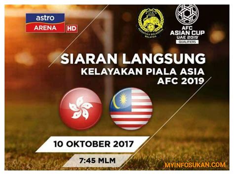 Saksikan sorotan kelayakan piala asia afc 2019 : Live Streaming Hong Kong vs Malaysia Kelayakan Piala Asia ...